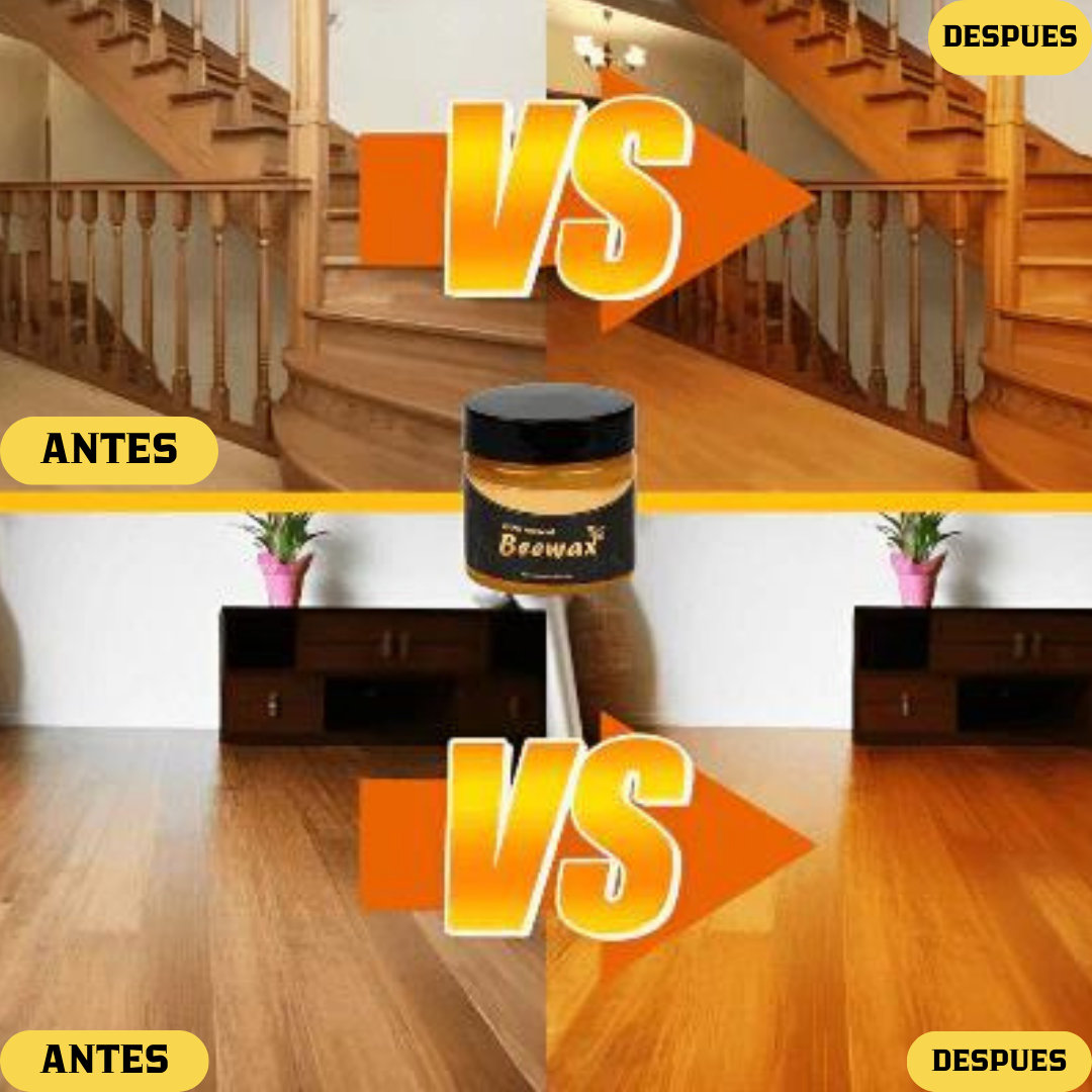 BEEWAX - Cera de Abeja para Renovar Maderas