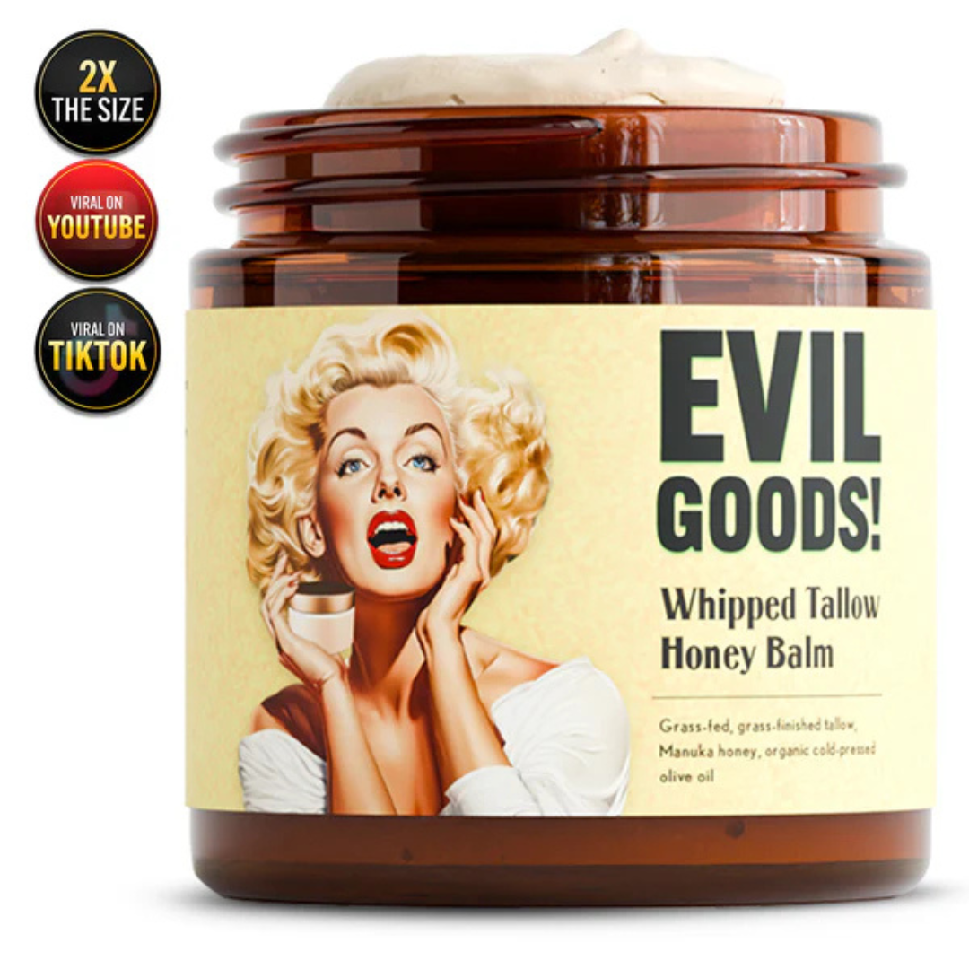 EVIL GOODS - BALSAMO DE MIEL Y SEBO DE RES ANTI- ENVEJECIMIENTO