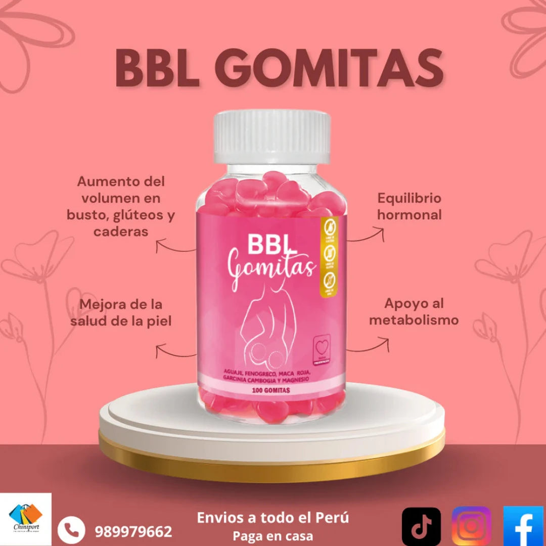 BBL GOMITAS AGUAJE 100 UNID | Envió Gratis