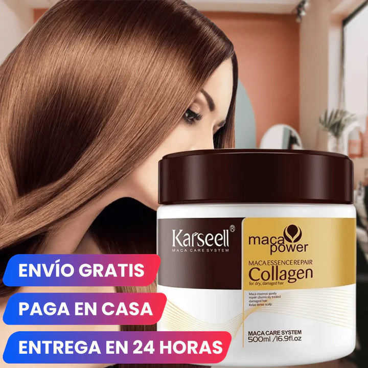 KARSELL 500ml® - Mascarilla de Colágeno Capilar