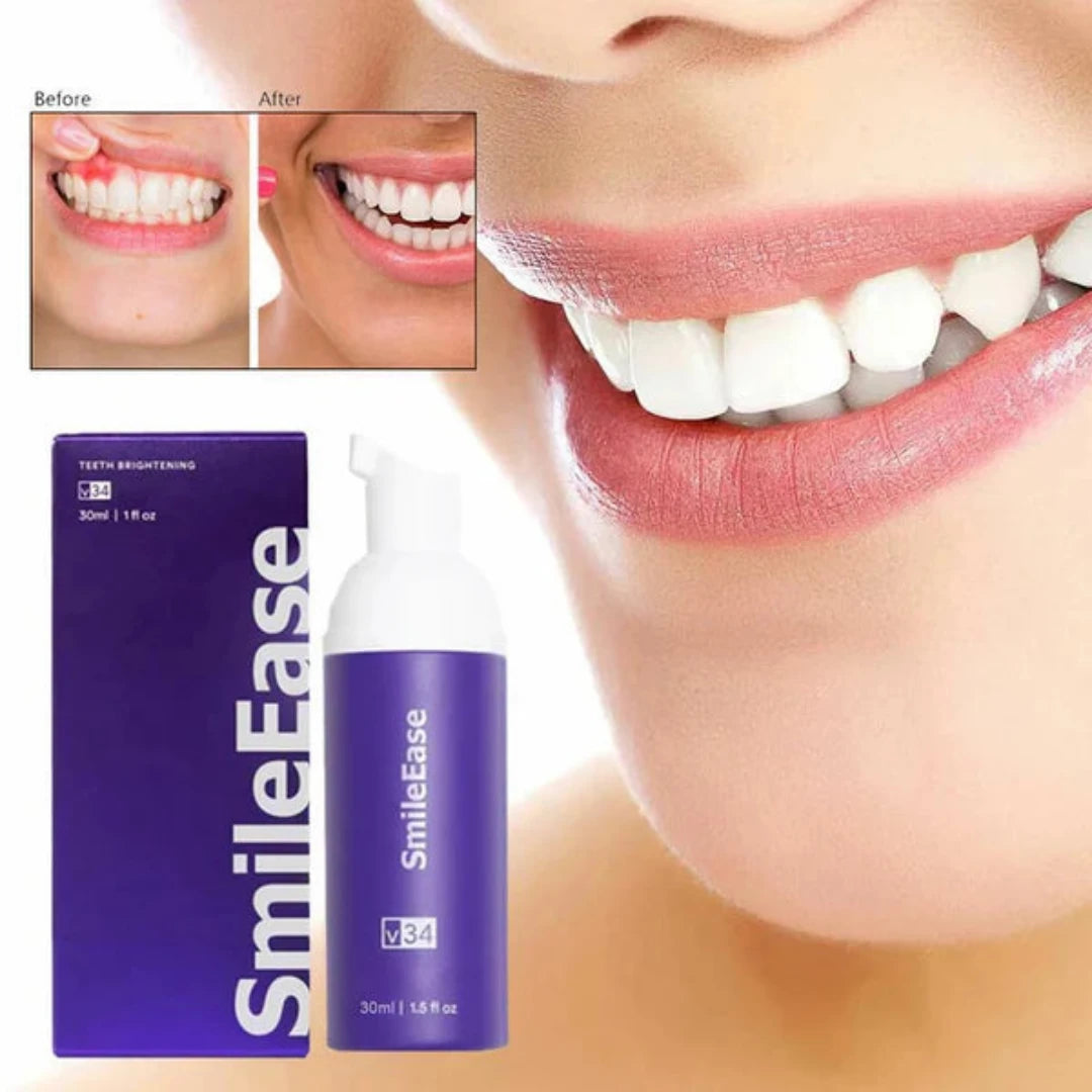 BLANQUEADOR DENTAL - PASTA DE DIENTES MORADA - SMILE EASE