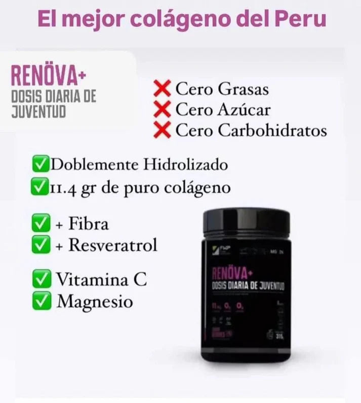COLAGENO RENOVA + BIOPEPTIDOS ACTIVOS